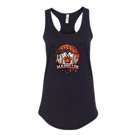 BASEBALL DRIP-PAW PRINT