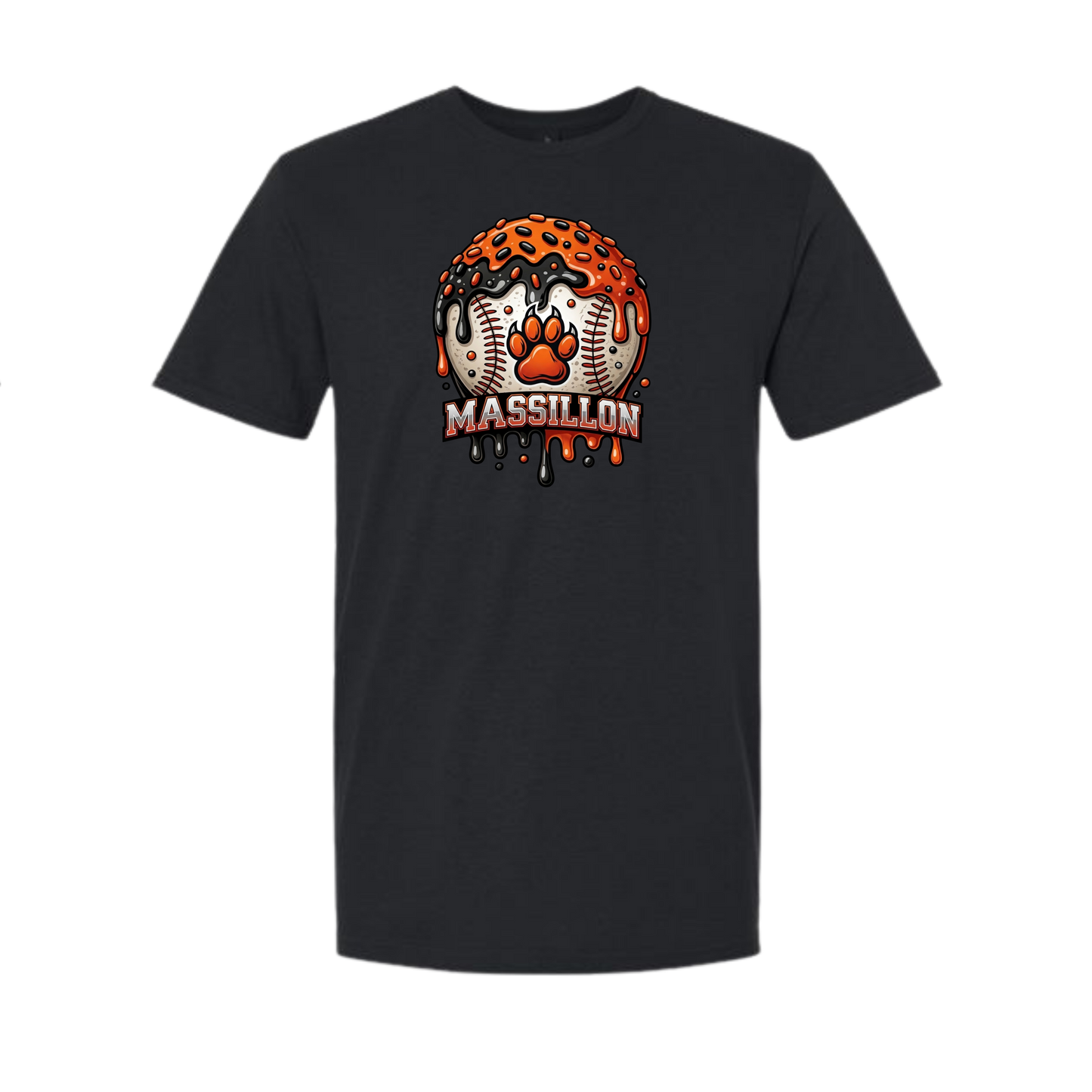 BASEBALL DRIP-PAW PRINT