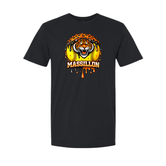 SOFTBALL DRIP - TIGER