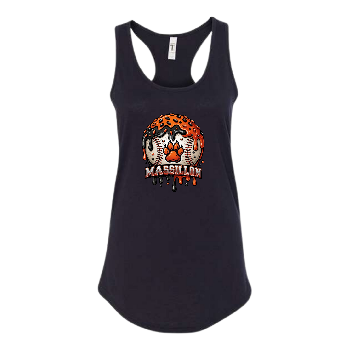 BASEBALL DRIP-PAW PRINT