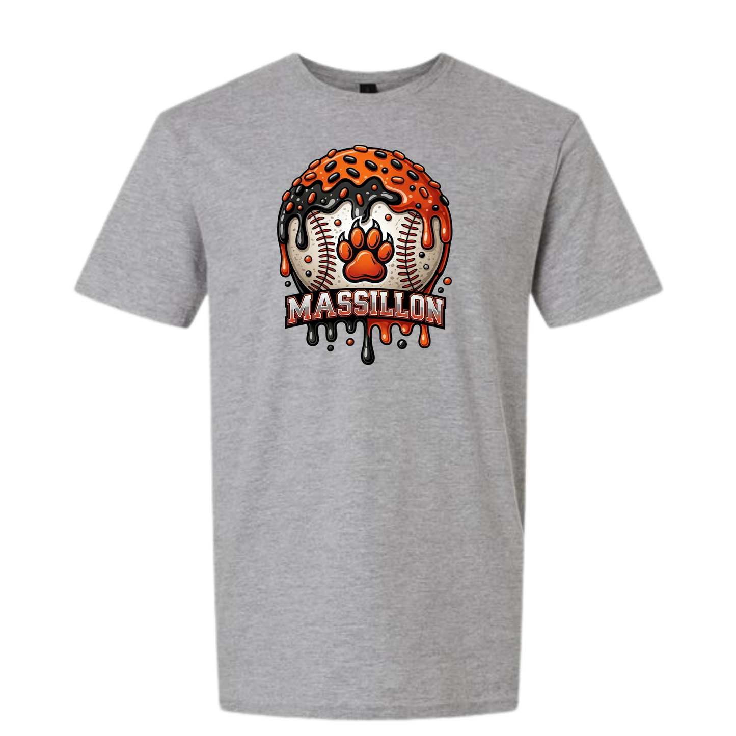 BASEBALL DRIP-PAW PRINT