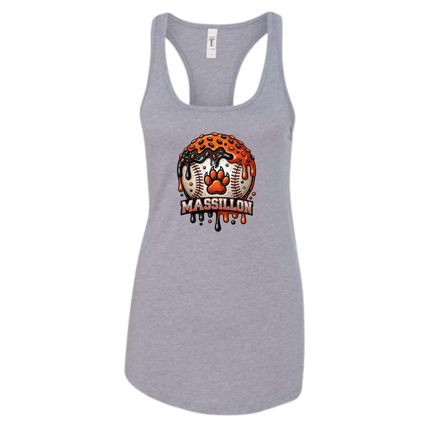 BASEBALL DRIP-PAW PRINT